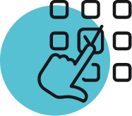 tapping icon